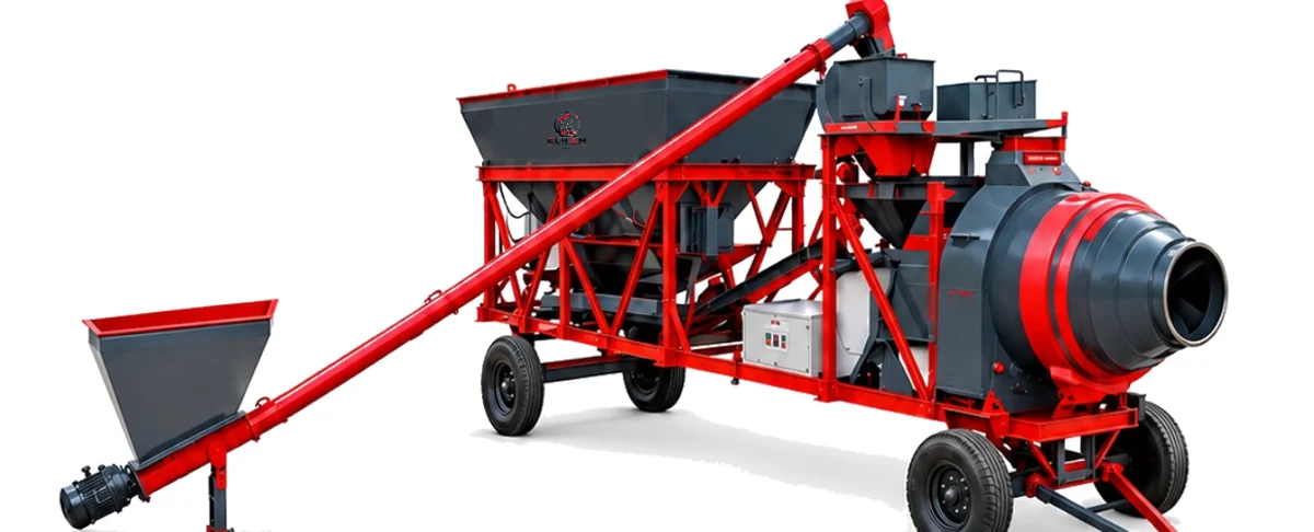 RM-DX Series mobile concrete batching plant