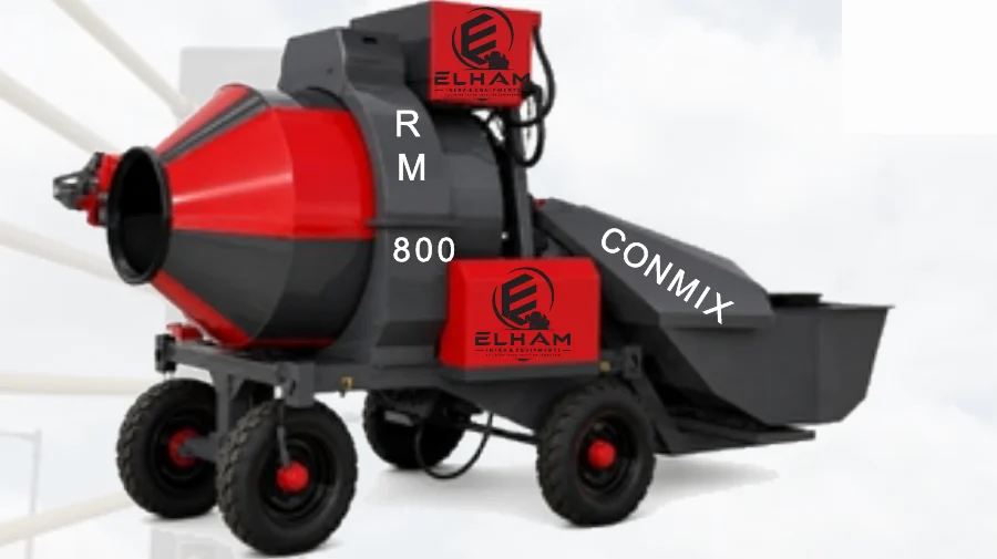 ELHAM CONMIX reversible drum mixer