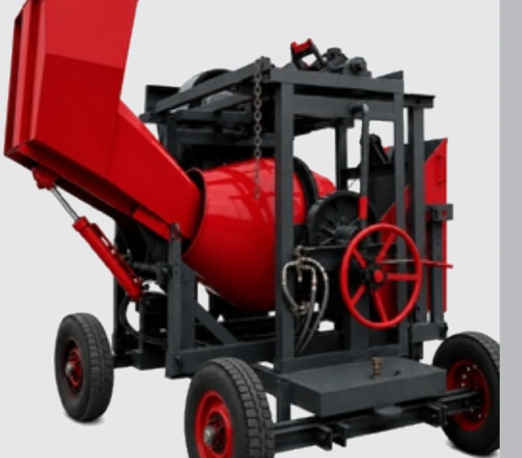 Hydraulic 3 in 1 Hopper-Lift Mixer